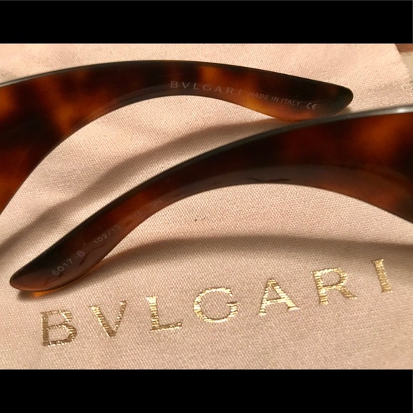 Bulgari 6017-B Swarovski Sunglasses - Picture 4 of 6